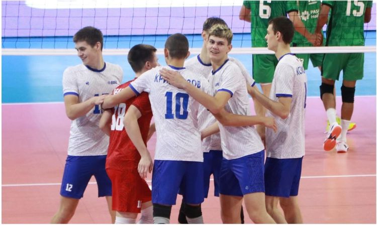 III MDB Oyunları: Azərbaycan voleybol millisi Rusiyaya uduzub