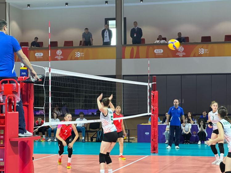 Azərbaycanın qızlardan ibarət voleybol millisi III MDB Oyunlarında bürünc medal qazandı