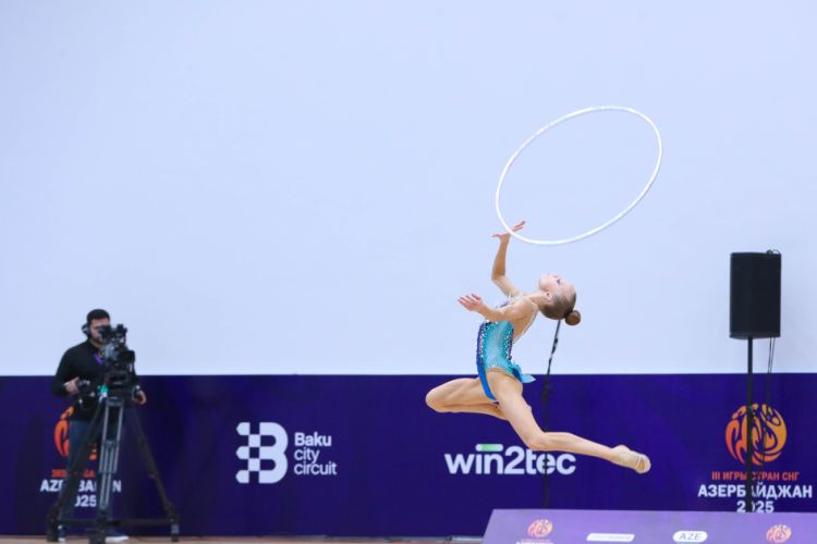 Azərbaycan gimnastları III MDB Oyunlarında final mərhələsinə yüksəldilər