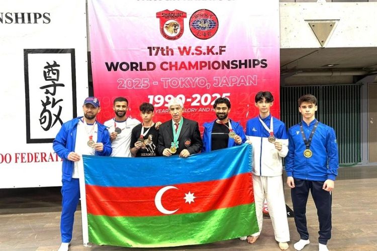 Azərbaycan karateçiləri dünya çempionatında 5 medal qazanıblar