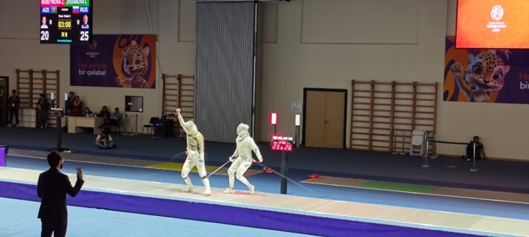 Azərbaycanın qadın sablya komandası III MDB Oyunlarında gümüş medal qazandı