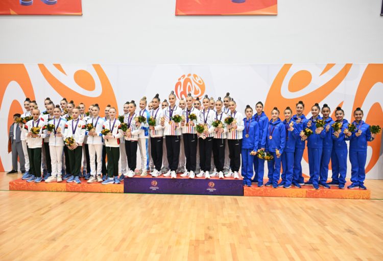 Azərbaycanın bədii gimnastika millisi III MDB Oyunlarında bürünc medal qazandı
