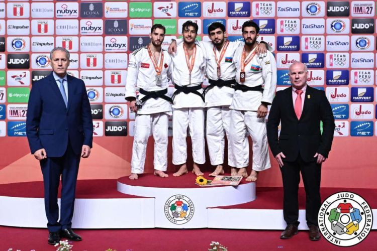 Azərbaycan cüdoçuları Perudakı Qran-Prinin ilk günündə 4 medal qazanıblar