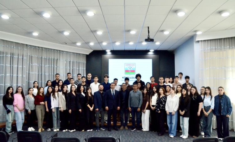 Milli Olimpiya Komitəsində idman könüllüləri ilə görüş olub