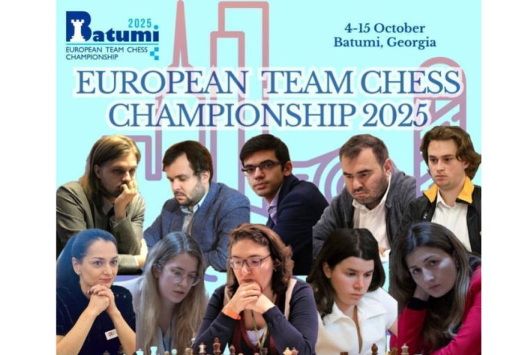 Kişi şahmatçılardan ibarət Azərbaycan millisi Avropa çempionatında gümüş medal qazanıb