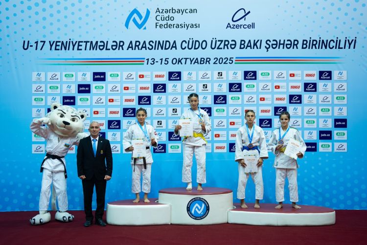 Cüdo üzrə U-17 yeniyetmələr arasında Bakı şəhər birinciliyi başa çatıb
