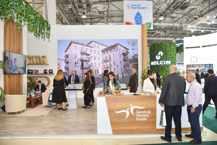 Qarabağ Dirçəliş Fondu “Rebuild Karabakh - 2025” sərgisində uğurla iştirak edib