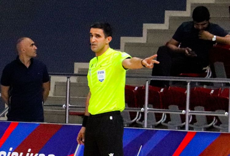 Azərbaycanın futzal üzrə FİFA referisi Çempionlar Liqasının oyunlarına təyinat alıb