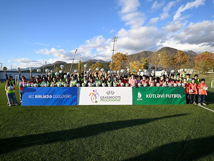 Qəbələdə kütləvi futbol festivalı keçirilib