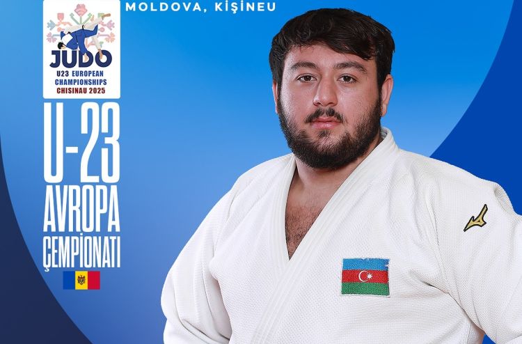 Azərbaycanın daha bir cüdoçusu Avropa çempionatında qızıl medal qazanıb