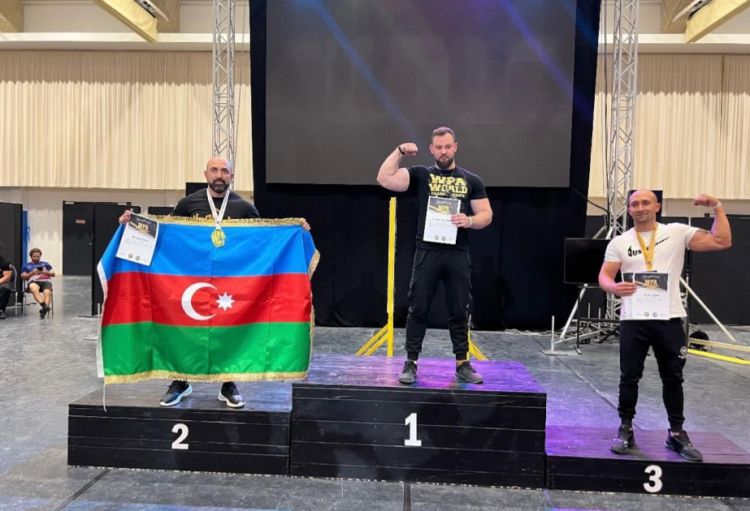 Azərbaycanın stronqmen yığması dünya çempionatında iki qızıl medal qazanıb