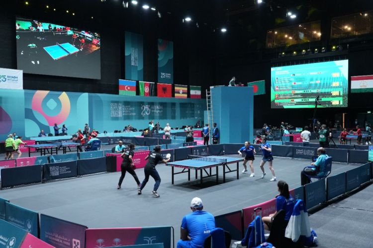 İslamiada: Azərbaycanın stolüstü tennis yığması 1/4 finala vəsiqə qazanıb