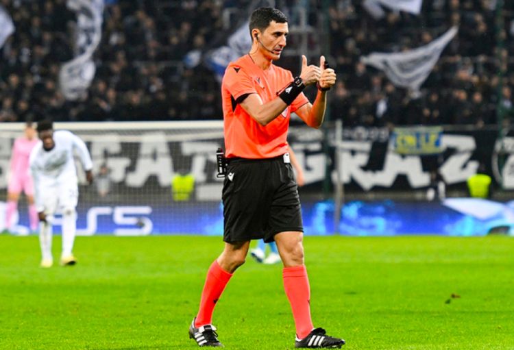 Əliyar Ağayev Xorvatiya yığmasının oyununa təyinat alıb