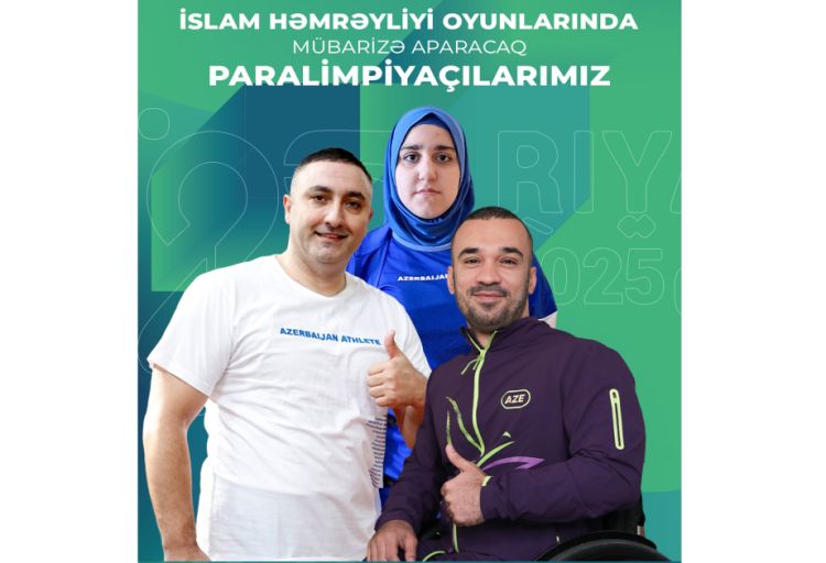 Azərbaycanı İslamiadada 3 paralimpiyaçı təmsil edəcək