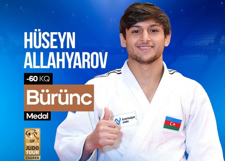Azərbaycan cüdoçusu Qran-Pri turnirində bürünc medal qazanıb