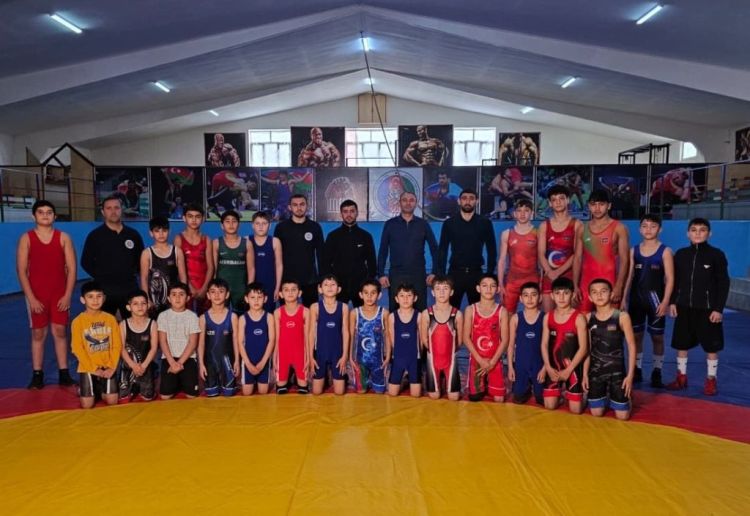 Şəmkirin Bayramlı kəndində güləş zalı istifadəyə verilib - VİDEO