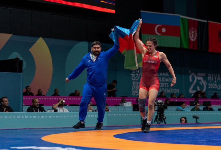 Azərbaycan güləşçisi VI İslam Həmrəyliyi Oyunlarının qalibi olub