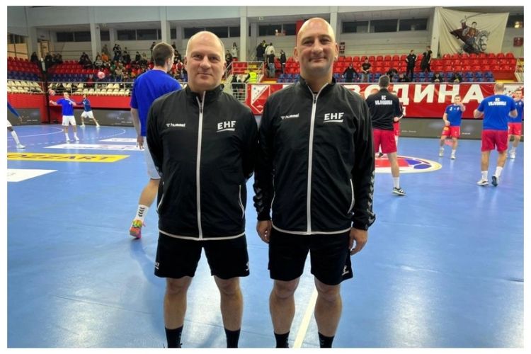 Azərbaycanın beynəlxalq dərəcəli həndbol hakimləri Avropa Liqasının oyununa təyinat alıblar