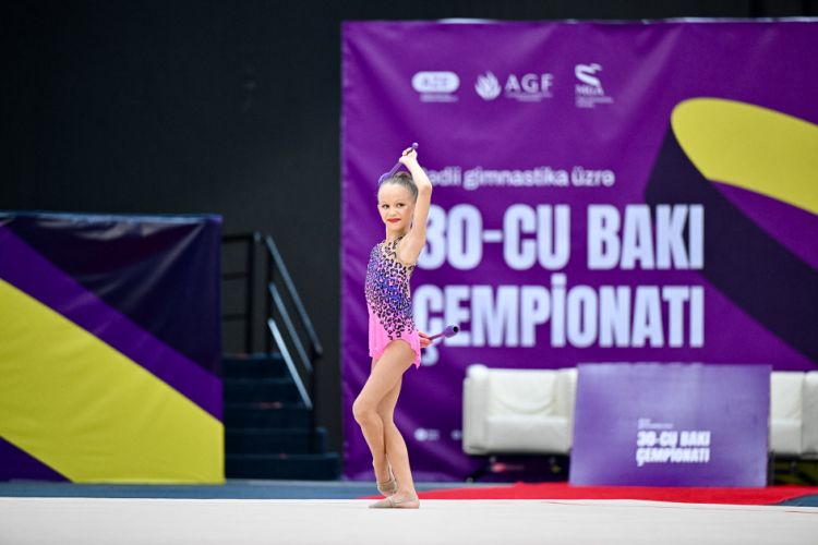 30-cu Bakı çempionatı bədii gimnastikada start götürdü