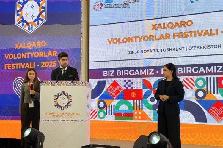 Azərbaycanın paralimpiya çempionu Özbəkistanda keçirilən festivalda iştirak edib