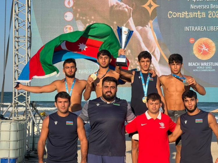 UWW Azərbaycanda çimərlik güləşinin inkişafını yüksək qiymətləndirib