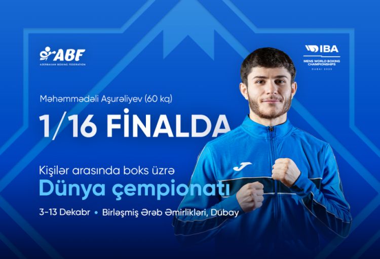 Azərbaycan boksçusu dünya çempionatına qələbə ilə başlayıb