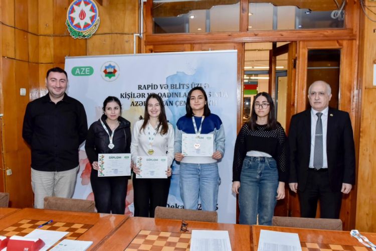 Şahmat üzrə Azərbaycan çempionatının mükafatçıları müəyyənləşib