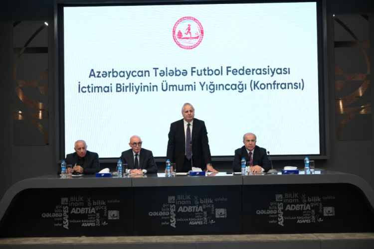 Azərbaycan Tələbə Futbol Federasiyasının ümumi yığıncağı keçirilib
