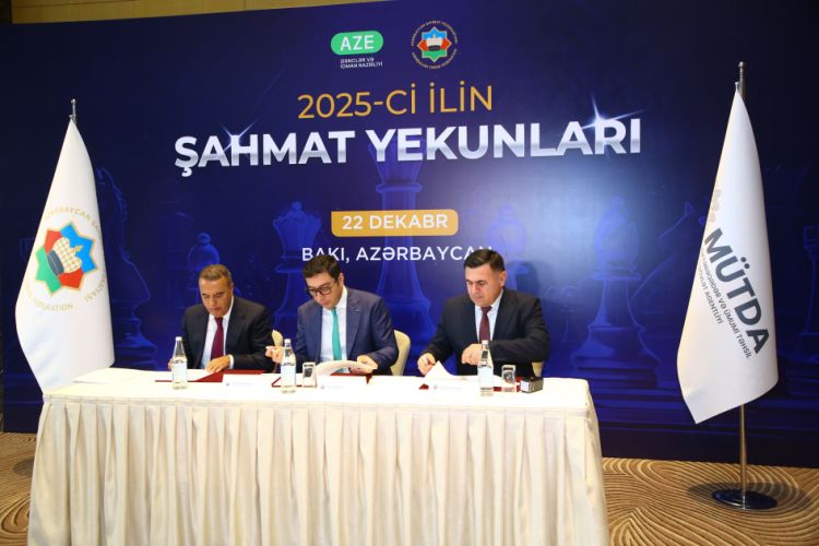 Şahmat Federasiyası, Gənclər və İdman Nazirliyi, Respublika Şahmat Mərkəzi arasında müqavilə imzalanıb