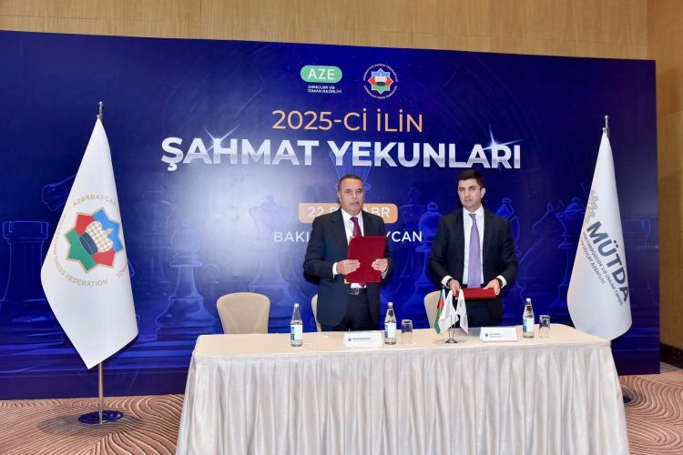 Azərbaycan Şahmat Federasiyası və MÜTDA arasında memorandum imzalanıb