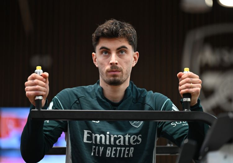 Haverts məşqlərə qayıtdı - VİDEO