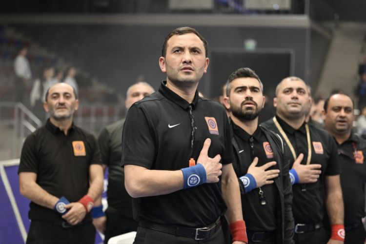 Güləş üzrə Azərbaycan çempionatının açılış mərasimi keçirilib