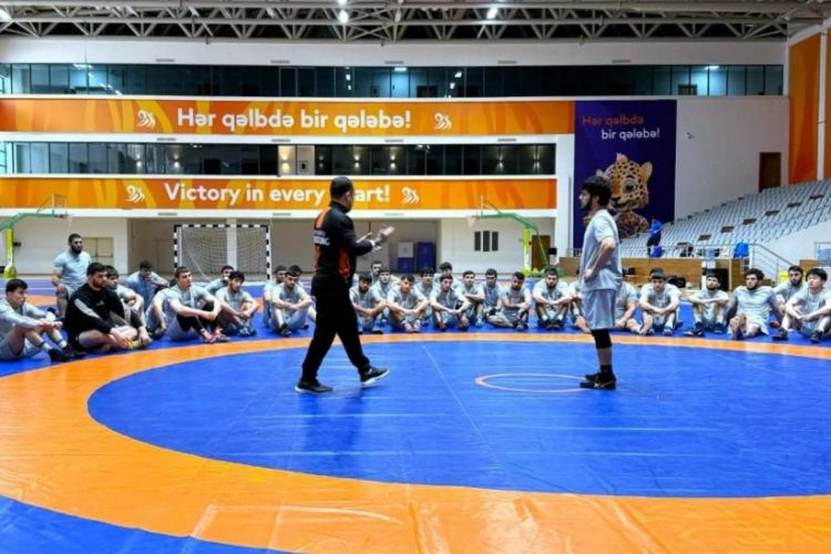 Azərbaycan millisinin üzvləri yeni güləş qaydaları ilə tanış olublar