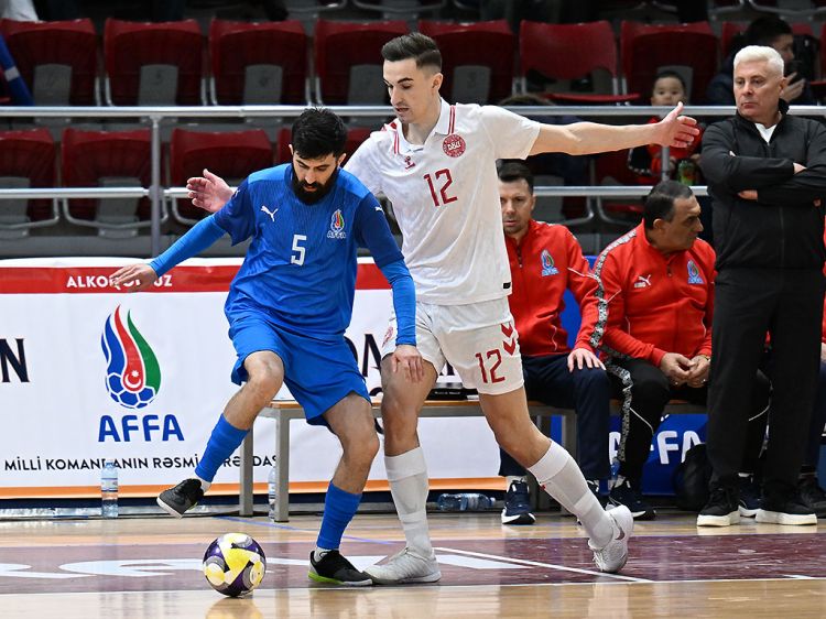 Futzal üzrə Azərbaycan millisi ikinci yoldaşlıq görüşündə qələbə qazanıb