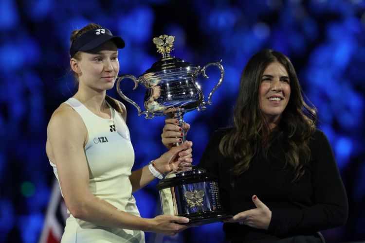 Qazaxıstanlı tennisçi Avstraliya Açıq Çempionatının qalibi olub