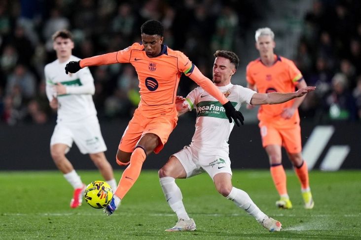 “Barselona” səfərdə  “Elçe”yə qalib gəldi