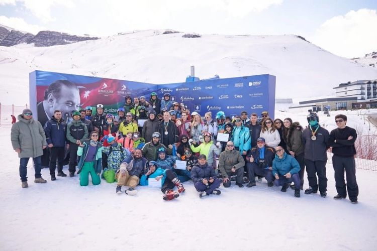 Xizək yarışı üzrə Heydər Əliyev Kubokuna yekun vurulub