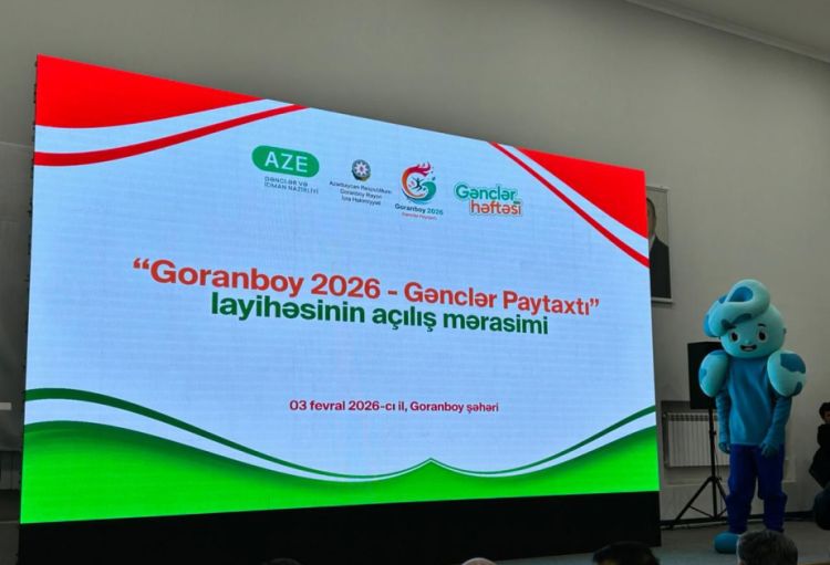 Goranboyda 2026-cı il üçün “Gənclər Paytaxtı” layihəsinin açılışı olub