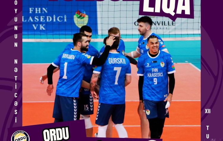 Kişi voleybolçuların Yüksək Liqasında XII tur başa çatıb