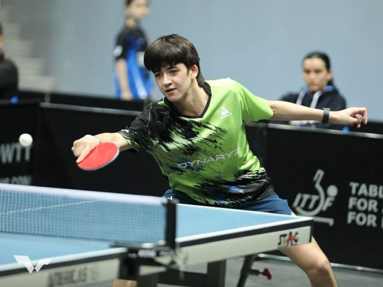 Azərbaycanın stolüstü tennisçisi beynəlxalq turnirin qalibi olub