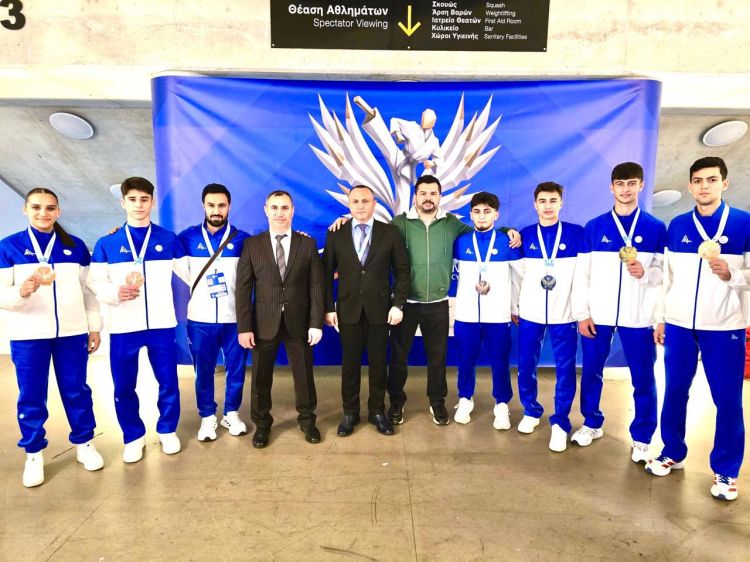 Azərbaycan millisinin karateçiləri Limasolda uğurlu çıxış edib