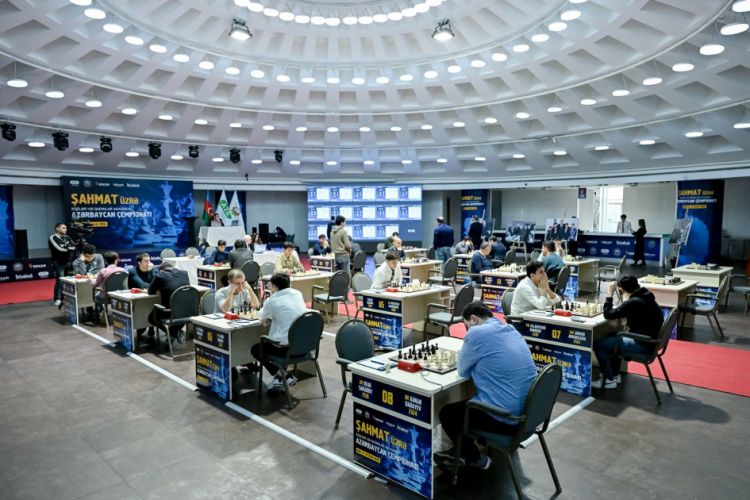 Şahmat üzrə ölkə çempionatında 1/16 finalın ikinci partiyaları keçirilib