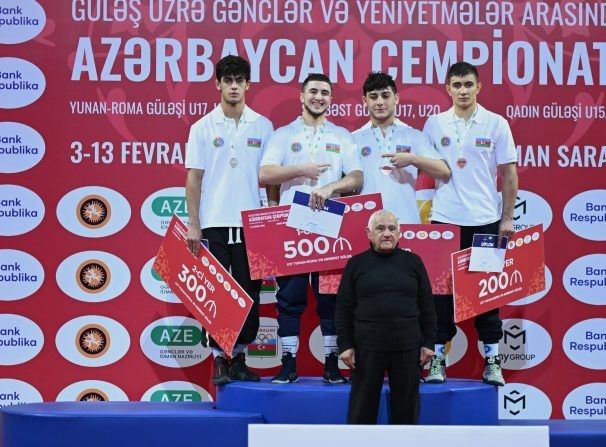 Yunan-Roma və sərbəst güləş üzrə U-17 Azərbaycan çempionatı başa çatıb