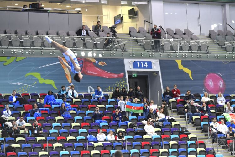 Batut gimnastikası və tamblinq üzrə Dünya Kuboku bu gün başa çatır