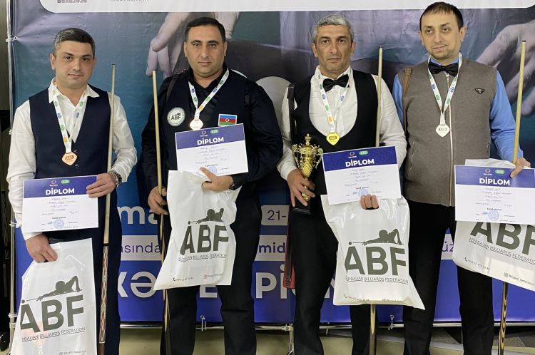 Bilyard üzrə Azərbaycan çempionatının qalibi bilindi