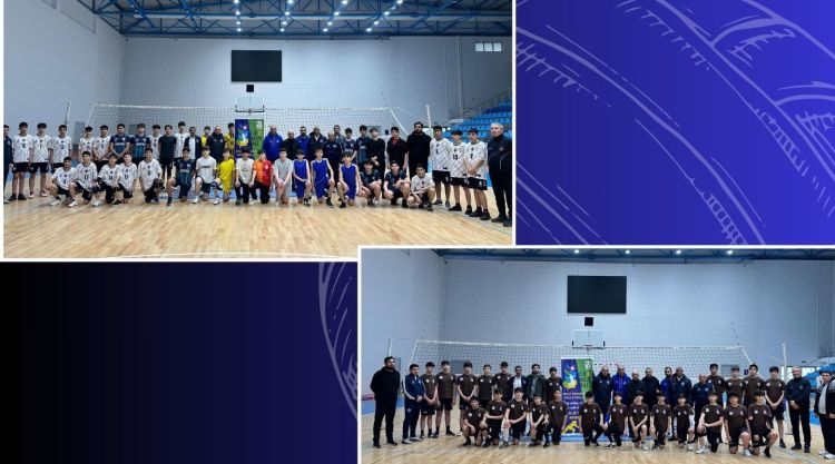 Şəkidə yeniyetmə və gənc voleybolçular üçün seçim prosesi keçirilib