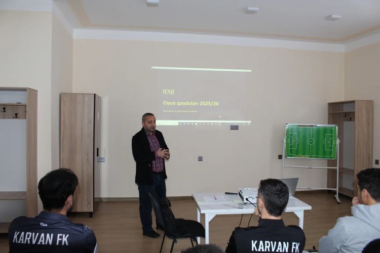 AFFA Hakimlər Komitəsi "Karvan-Yevlax" üçün seminar keçirib