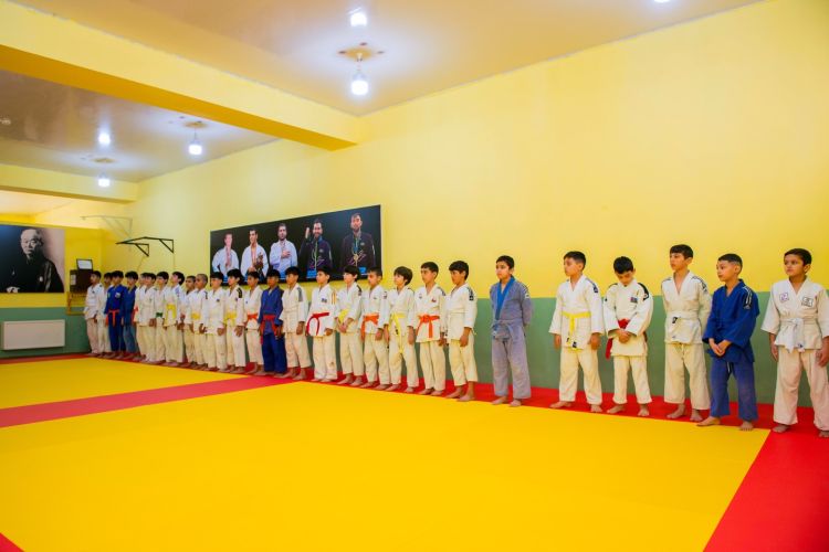 Qaradağın Sahil qəsəbəsində yeni cüdo zalı fəaliyyətə başlayıb