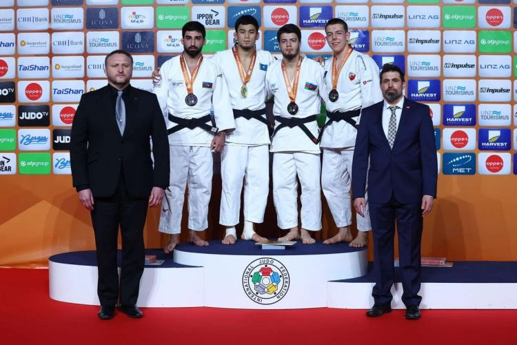 Azərbaycan cüdoçuları Linzdə daha iki medal qazanıblar