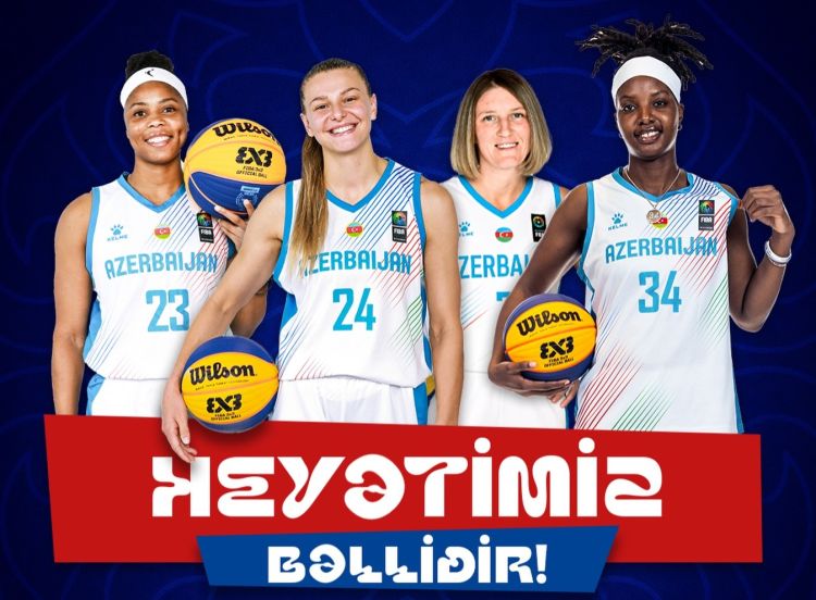 3x3 basketbol millimizin FIBA Çempionlar Kuboku üçün heyəti müəyyənləşdi